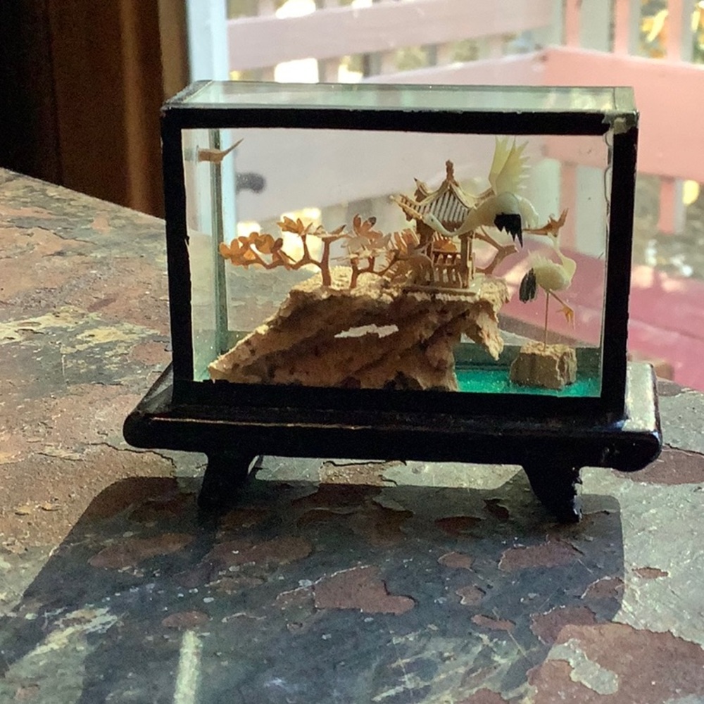 VTG Asian Cork Dioramas